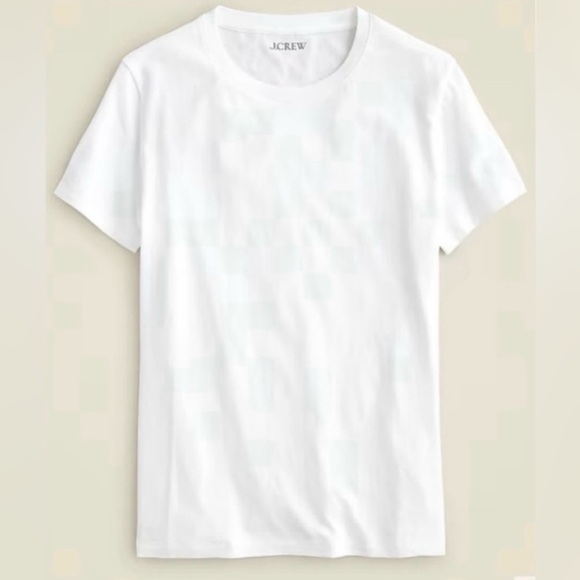J.Crew NWOT Vintage jersey classic-fit crewneck T-shirt in white - Picture 3 of 6